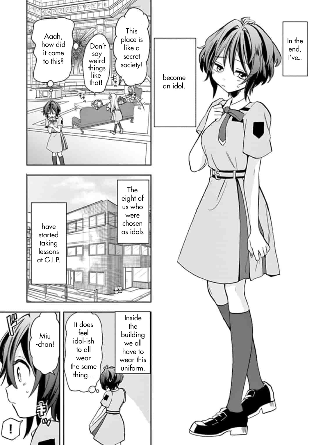 22/7 (Nanabun no Nijyuuni) +α Chapter 2 page 3 - Chapter 2: Miu and Ayaka