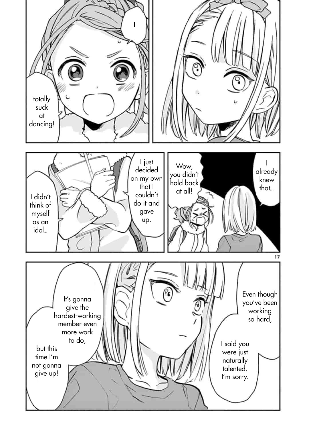 22/7 (Nanabun no Nijyuuni) +α Chapter 3 page 17 - Chapter 3: Miyako and Nicole