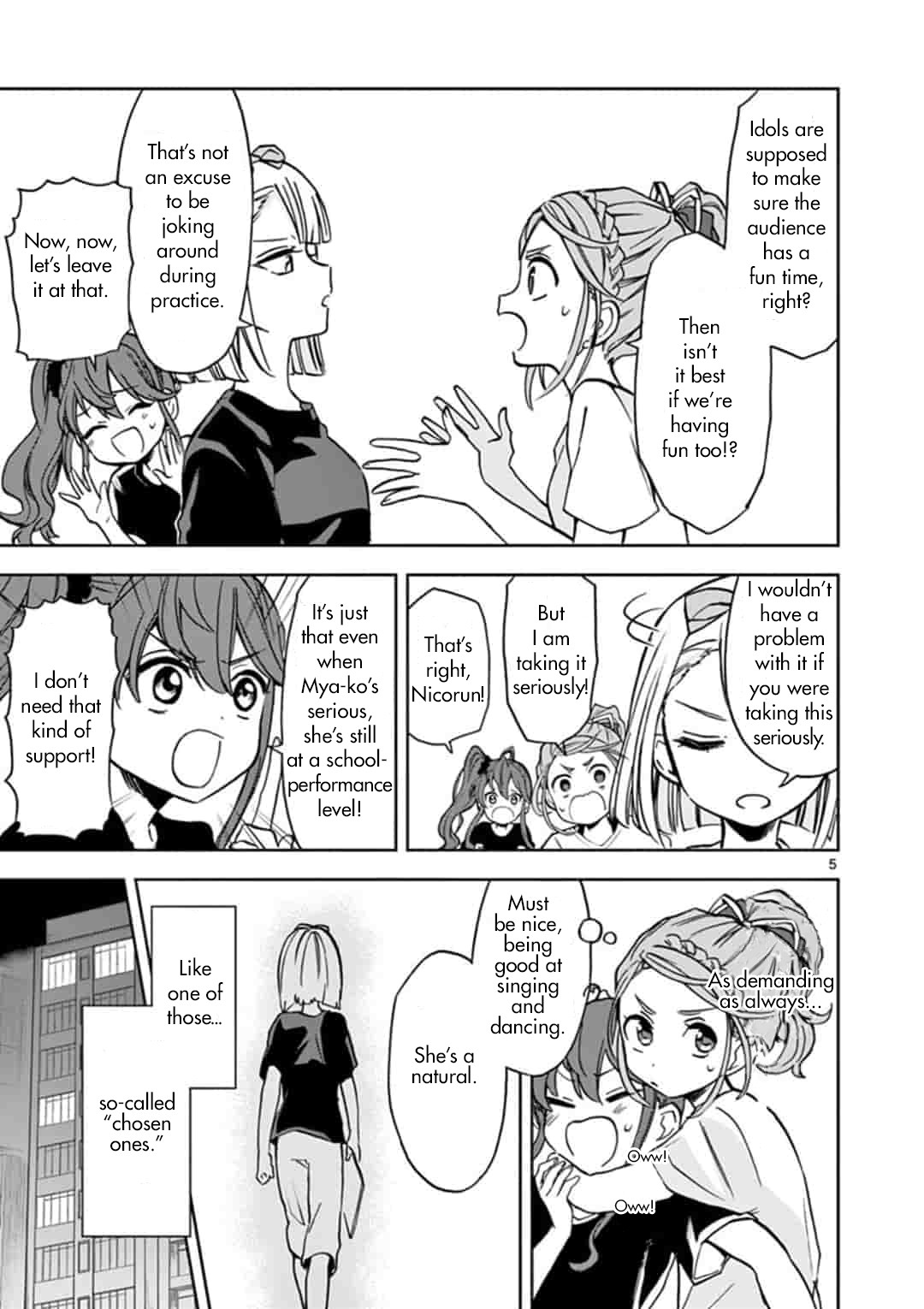 22/7 (Nanabun no Nijyuuni) +α Chapter 3 page 5 - Chapter 3: Miyako and Nicole