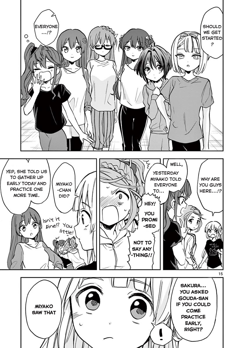 22/7 (Nanabun no Nijyuuni) +α Chapter 4 page 15 - Chapter 4: Sakura X Miyako