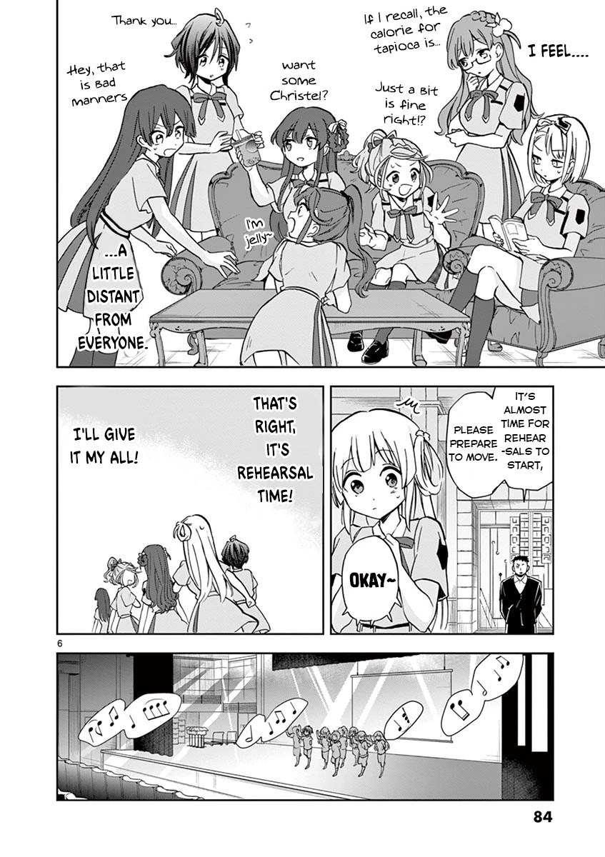 22/7 (Nanabun no Nijyuuni) +α Chapter 4 page 6 - Chapter 4: Sakura X Miyako