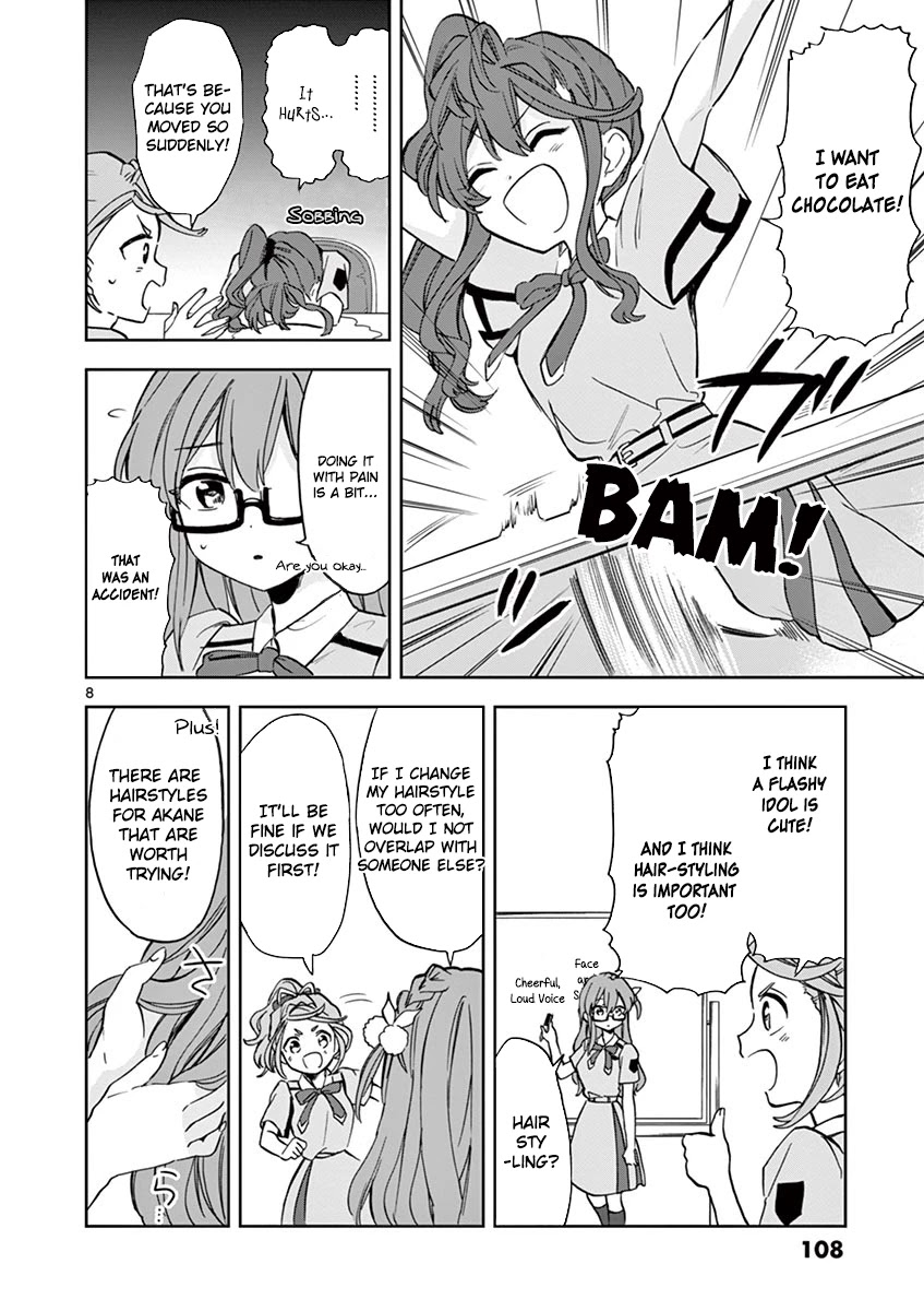 22/7 (Nanabun no Nijyuuni) +α Chapter 5 page 8 - Chapter 5: Maruyama Akane