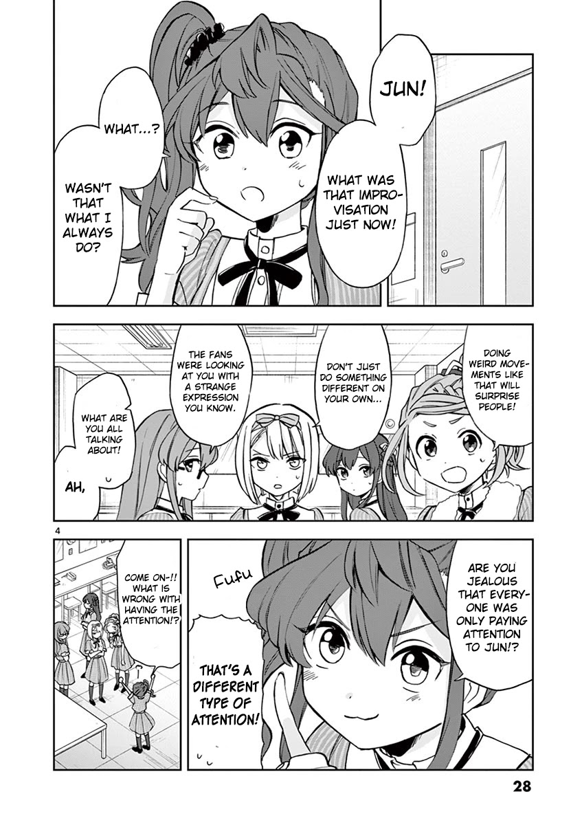 22/7 (Nanabun no Nijyuuni) +α Chapter 7 page 4 - Chapter 7: Jun X Reika