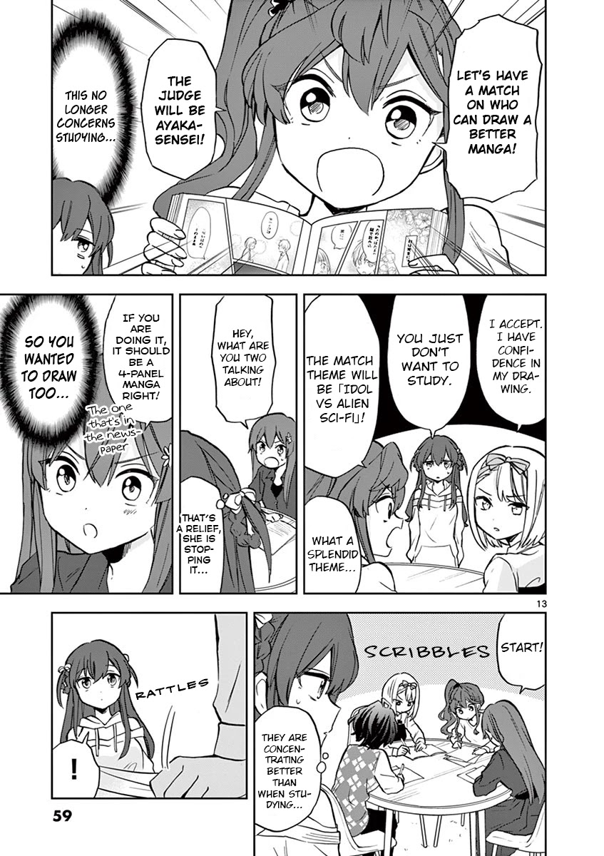 22/7 (Nanabun no Nijyuuni) +α Chapter 8 page 13 - Chapter 8: Tachikawa Ayaka