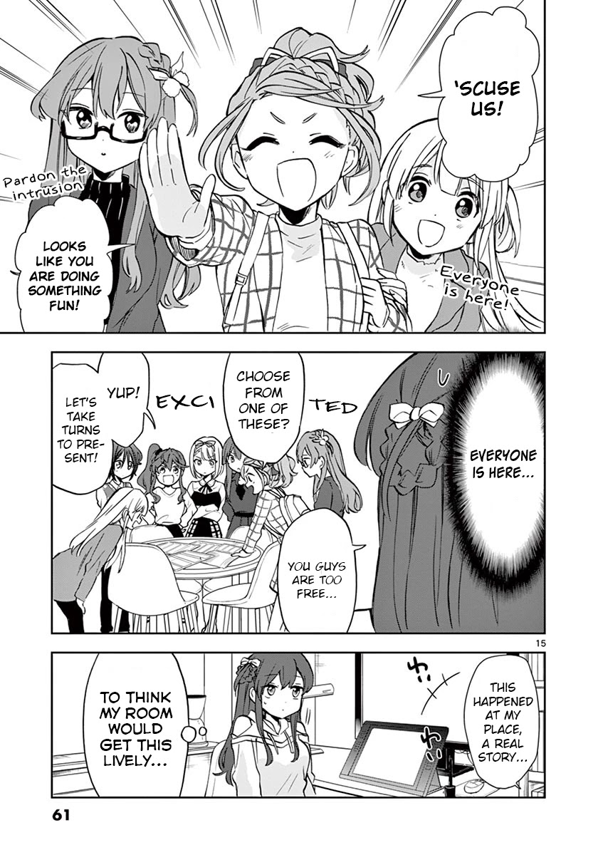 22/7 (Nanabun no Nijyuuni) +α Chapter 8 page 15 - Chapter 8: Tachikawa Ayaka