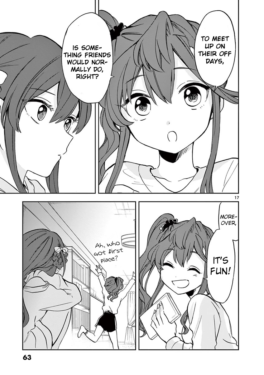 22/7 (Nanabun no Nijyuuni) +α Chapter 8 page 17 - Chapter 8: Tachikawa Ayaka