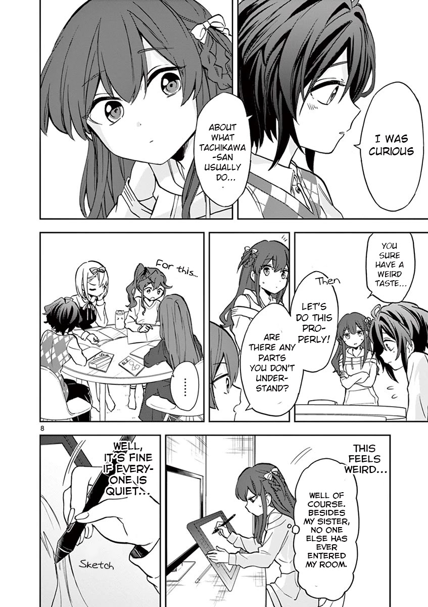 22/7 (Nanabun no Nijyuuni) +α Chapter 8 page 8 - Chapter 8: Tachikawa Ayaka