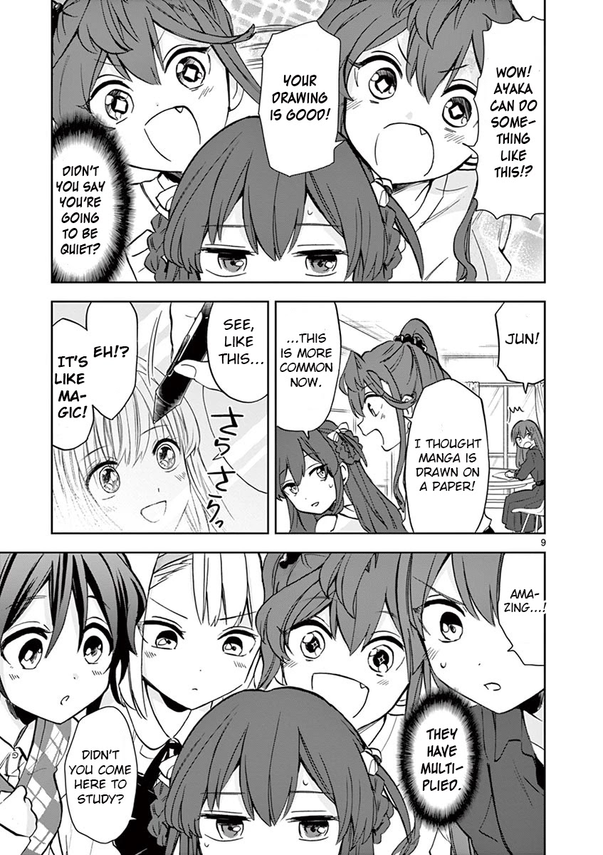 22/7 (Nanabun no Nijyuuni) +α Chapter 8 page 9 - Chapter 8: Tachikawa Ayaka