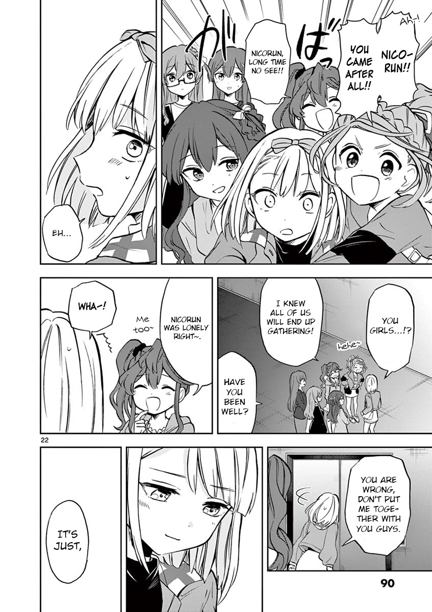 22/7 (Nanabun no Nijyuuni) +α Chapter 9 page 22 - Chapter 9: Saito Nicole (1)