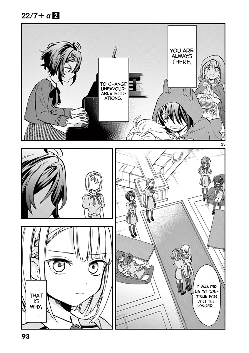 22/7 (Nanabun no Nijyuuni) +α Chapter 9 page 25 - Chapter 9: Saito Nicole (1)
