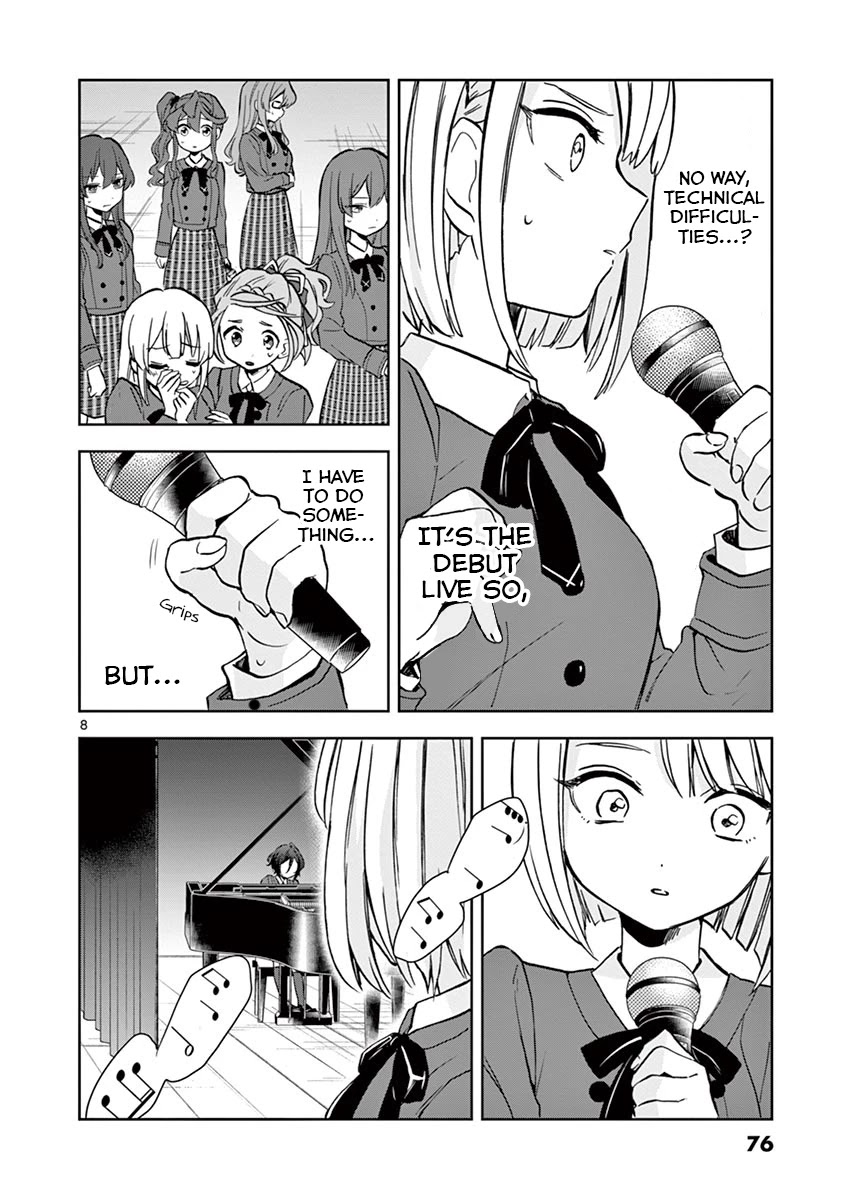 22/7 (Nanabun no Nijyuuni) +α Chapter 9 page 8 - Chapter 9: Saito Nicole (1)