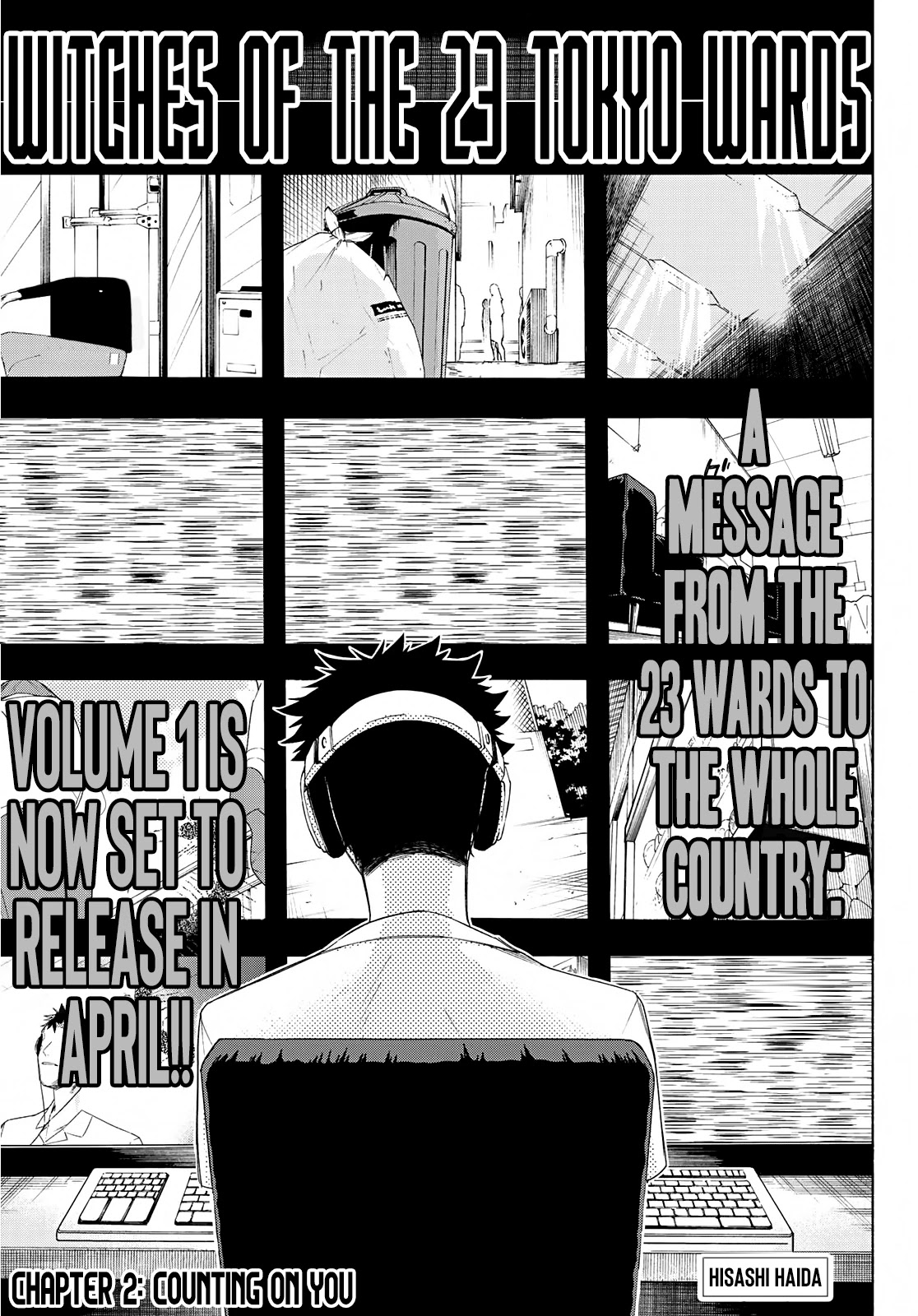 23-Wards Tokyo Majo Chapter 3 page 1 - Chapter 3: Counting on You