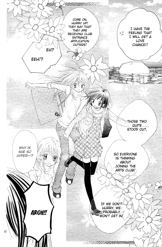 24 Colors - Hatsukoi no Palette Chapter 1.2 page 17 - Chapter 1 v2 : 1st Color/Shell Pink