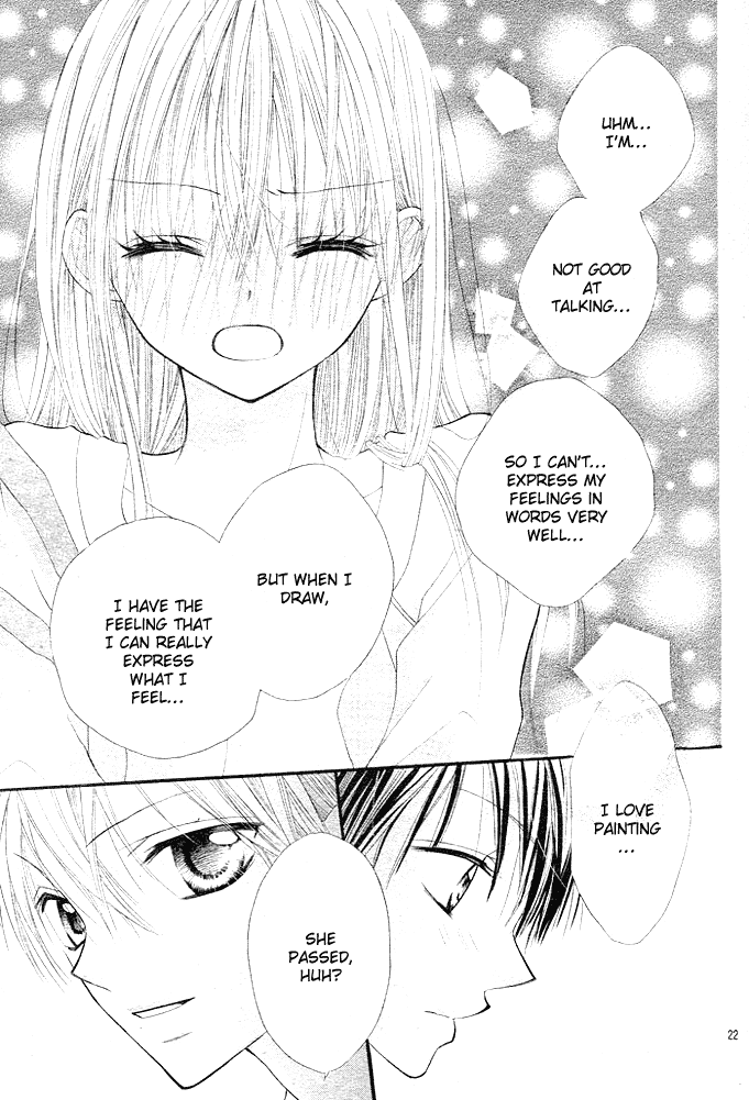 24 Colors - Hatsukoi no Palette Chapter 1.2 page 22 - Chapter 1 v2 : 1st Color/Shell Pink