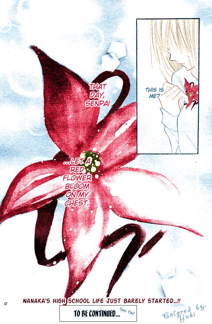 24 Colors - Hatsukoi no Palette Chapter 1.2 page 46 - Chapter 1 v2 : 1st Color/Shell Pink