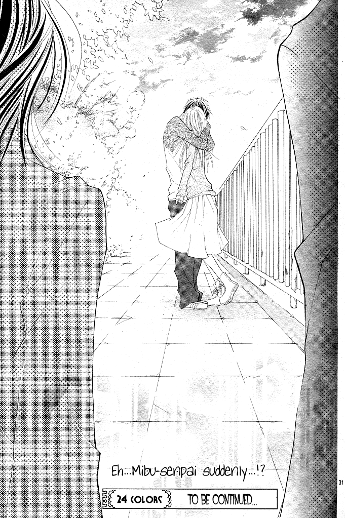 24 Colors - Hatsukoi no Palette Chapter 3.2 page 31 - Chapter 3 v2 : 3rd Color/Chrome Orange
