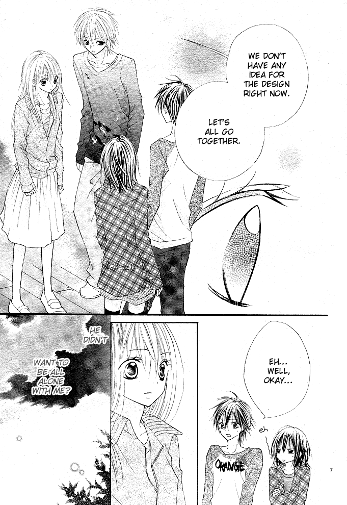 24 Colors - Hatsukoi no Palette Chapter 3.2 page 8 - Chapter 3 v2 : 3rd Color/Chrome Orange