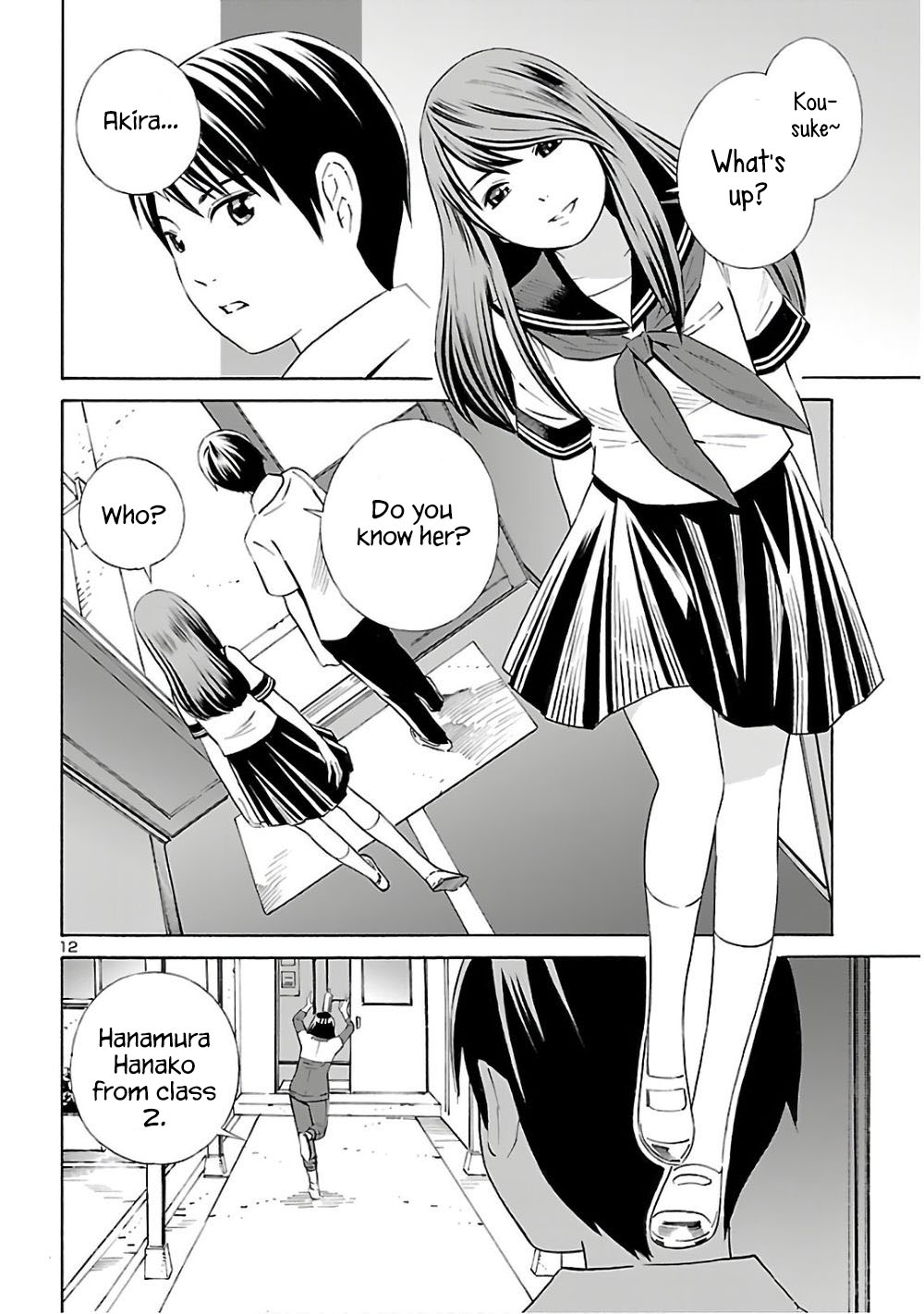 24-ku no Hanako-san Chapter 6 page 12 - Chapter 6: Hanako-san from school