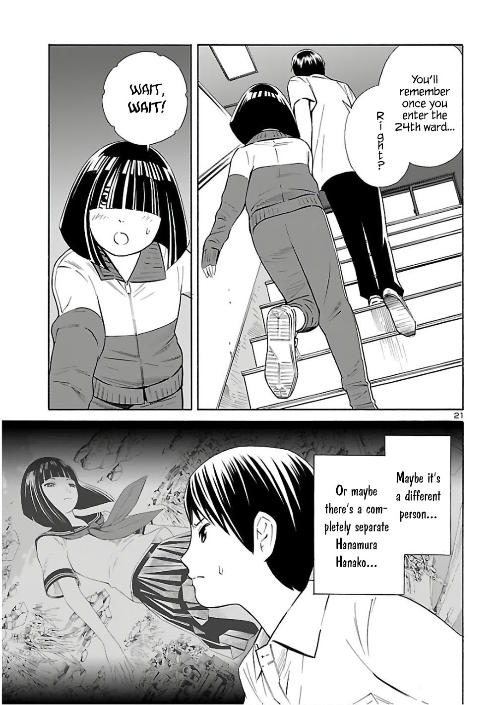 24-ku no Hanako-san Chapter 6 page 21 - Chapter 6: Hanako-san from school