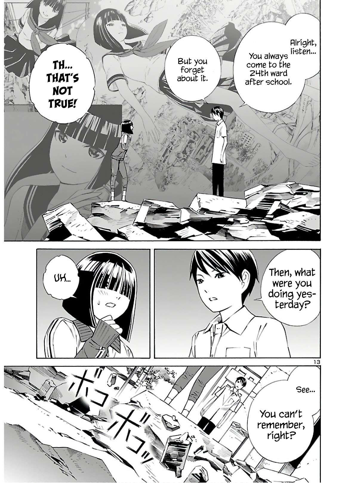 24-ku no Hanako-san Chapter 7 page 13 - Chapter 7: Lost in the 24th ward