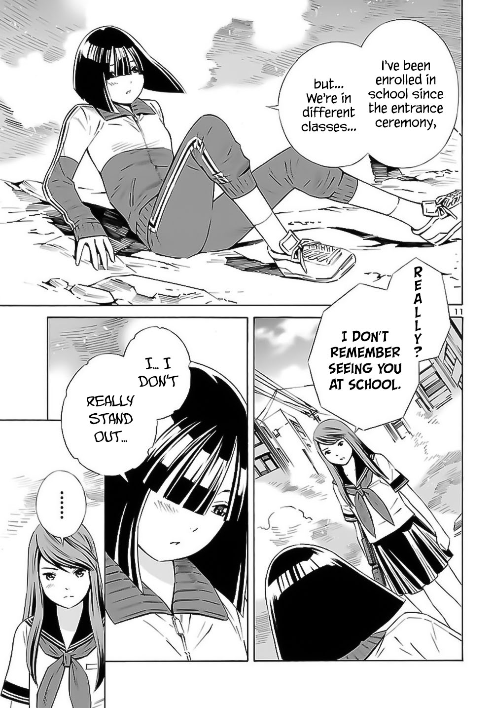 24-ku no Hanako-san Chapter 8 page 12 - Chapter 8: The triangle in the 24th ward