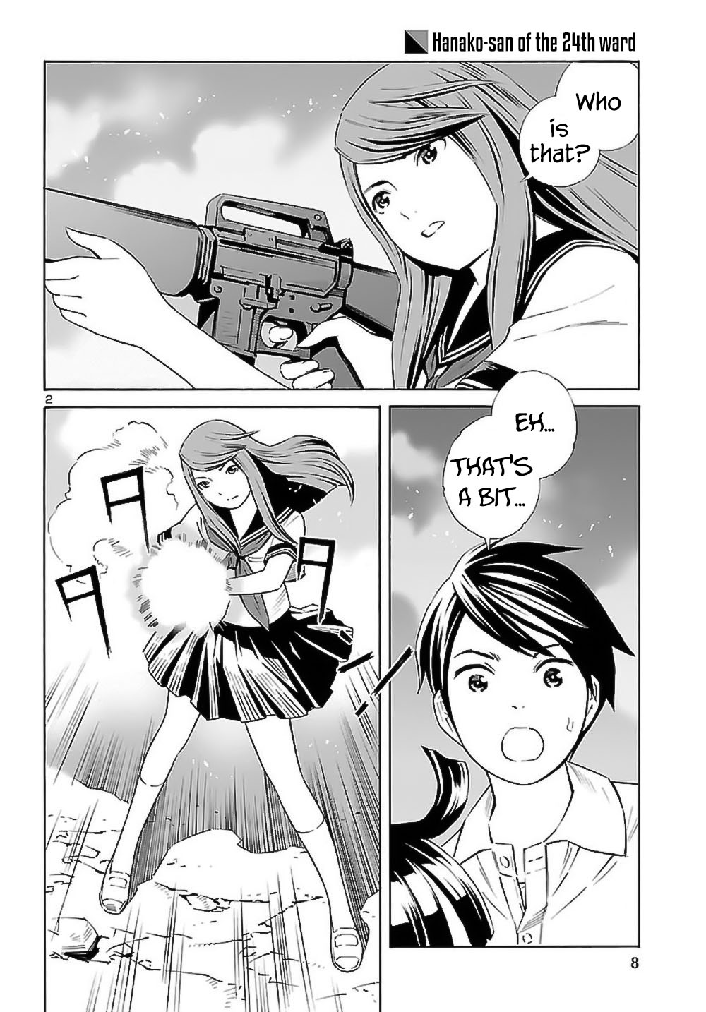 24-ku no Hanako-san Chapter 8 page 3 - Chapter 8: The triangle in the 24th ward