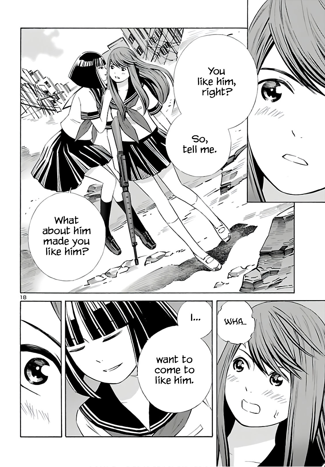 24-ku no Hanako-san Chapter 9 page 18 - Chapter 9: Shooting in the 24th ward