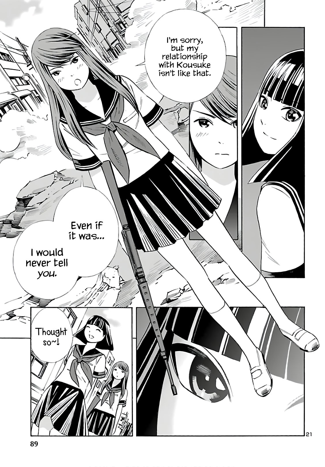 24-ku no Hanako-san Chapter 9 page 21 - Chapter 9: Shooting in the 24th ward
