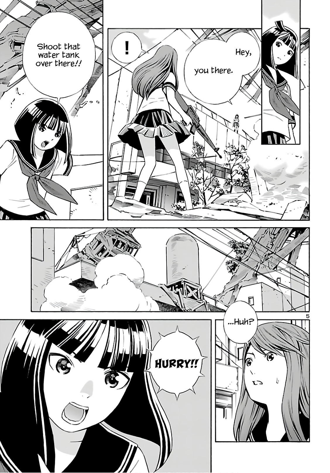 24-ku no Hanako-san Chapter 9 page 5 - Chapter 9: Shooting in the 24th ward
