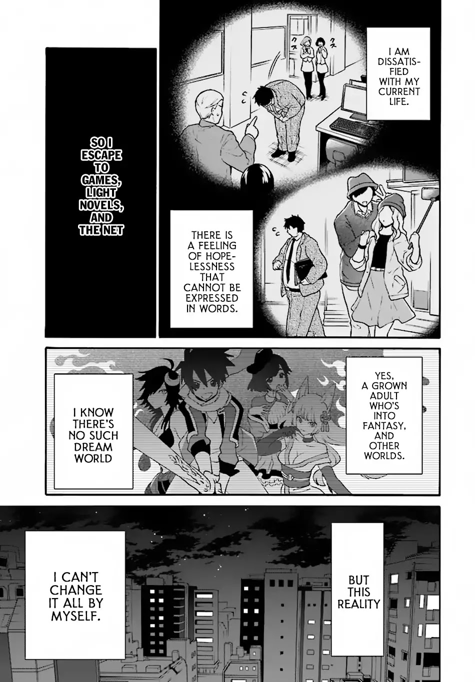 29-sai Dokushin wa Isekai de Jiyuu ni Ikita……katta Chapter 0 page 4 - Chapter 0