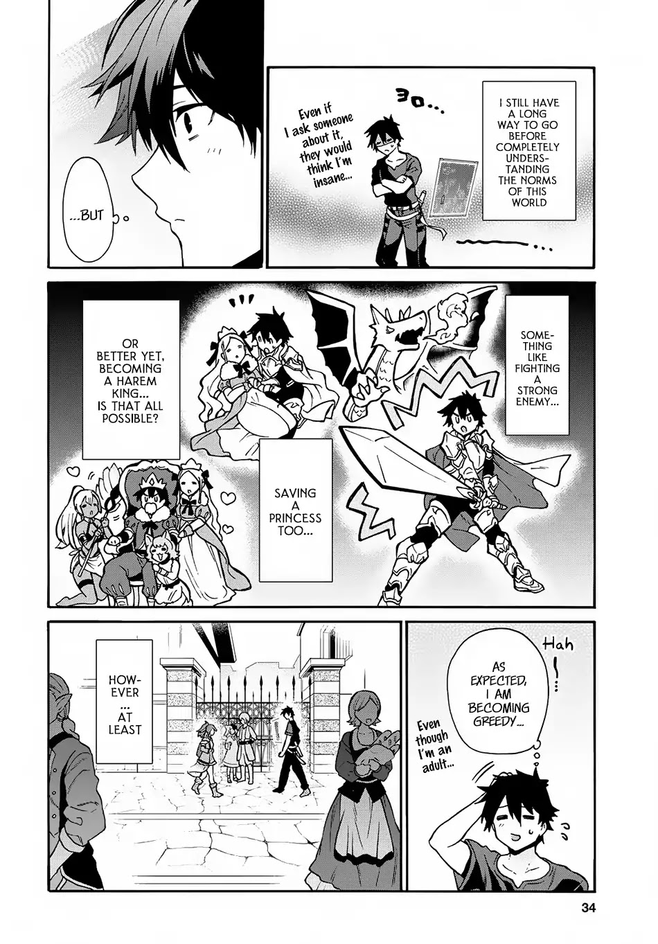 29-sai Dokushin wa Isekai de Jiyuu ni Ikita……katta Chapter 1.1 page 16 - Chapter 1.1 - 1.2