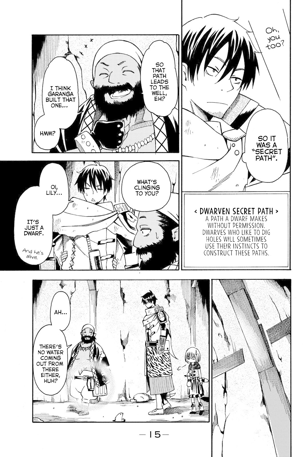 29-sai Hitorimi Chuuken Boukensha no Nichijou Chapter 10 page 11 - Chapter 10: The Cause is in the Well