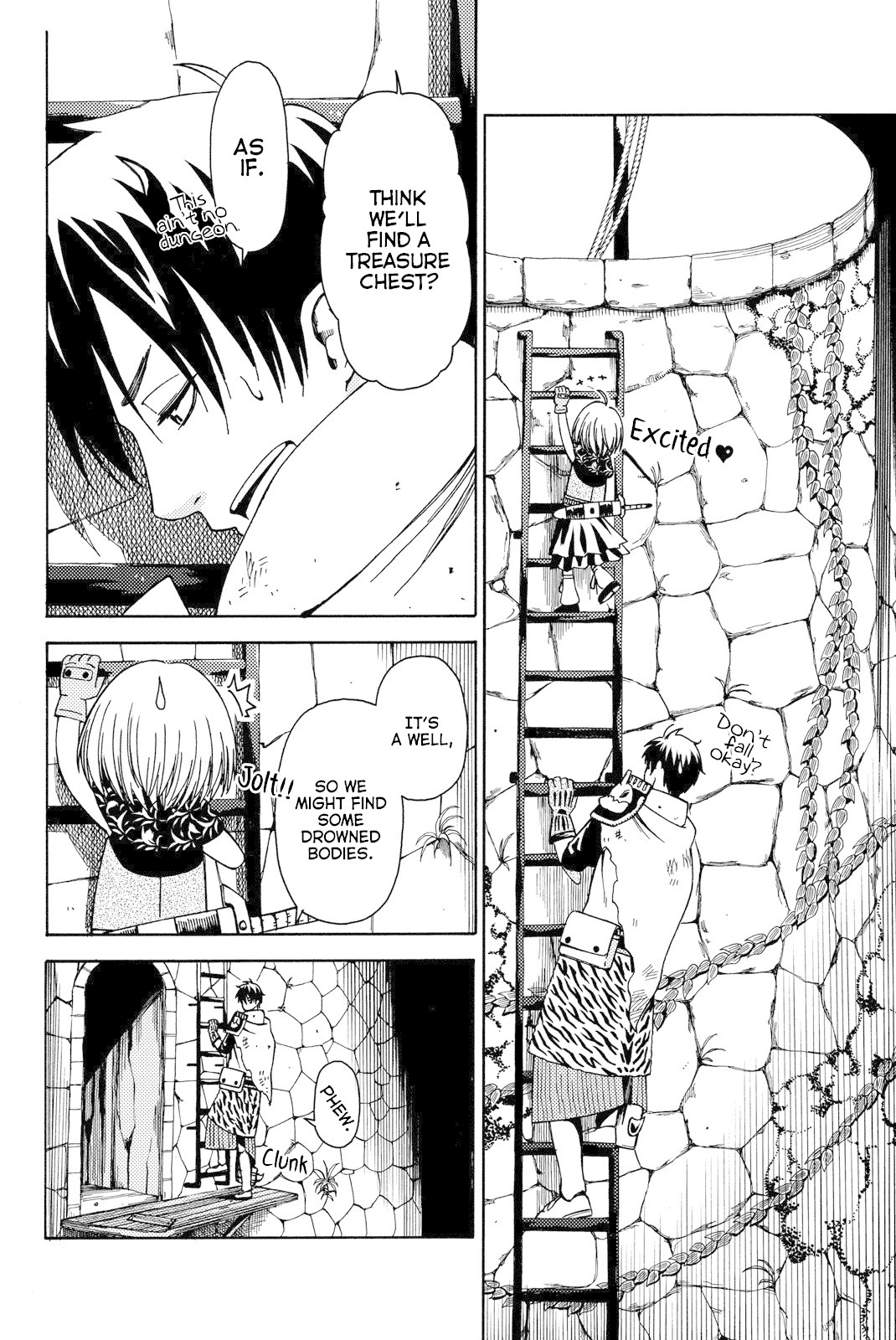 29-sai Hitorimi Chuuken Boukensha no Nichijou Chapter 10 page 6 - Chapter 10: The Cause is in the Well