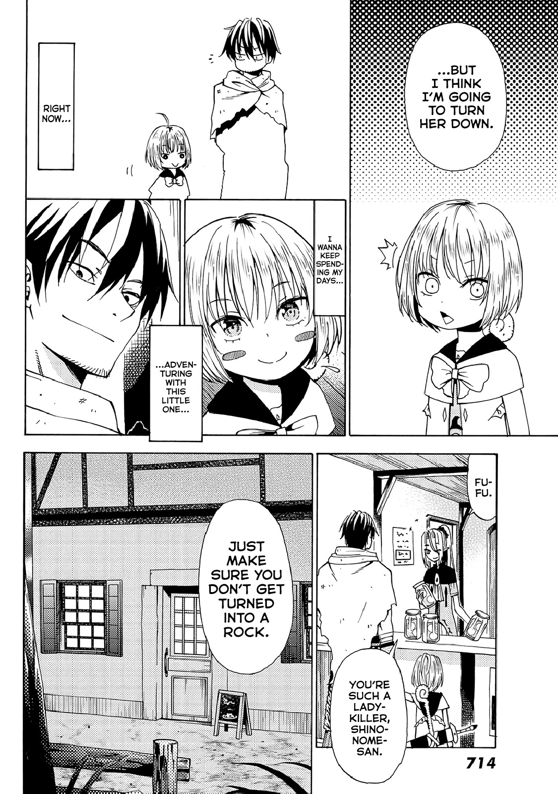 29-sai Hitorimi Chuuken Boukensha no Nichijou Chapter 19 page 12 - Chapter 19: The Direction of One's First Love