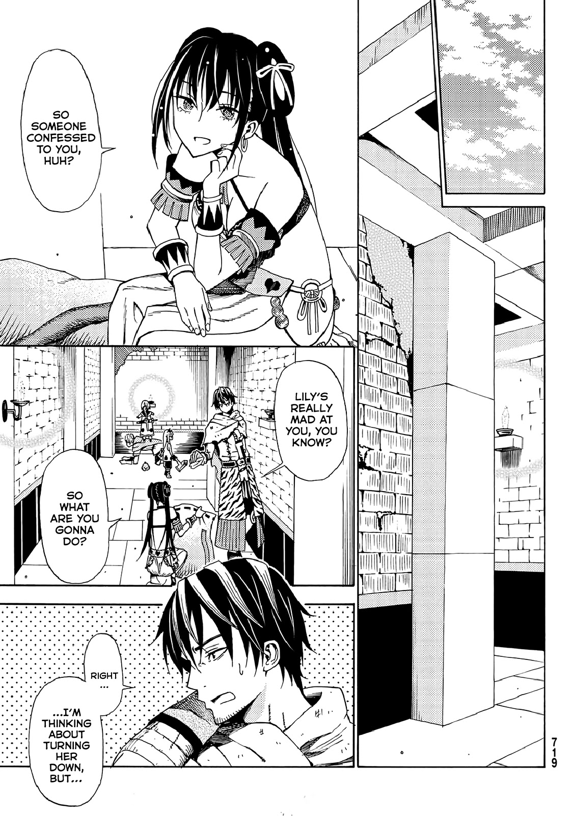 29-sai Hitorimi Chuuken Boukensha no Nichijou Chapter 19 page 17 - Chapter 19: The Direction of One's First Love