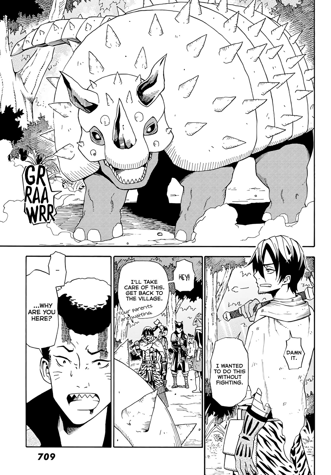 29-sai Hitorimi Chuuken Boukensha no Nichijou Chapter 21 page 13 - Chapter 21: Fierce Battle