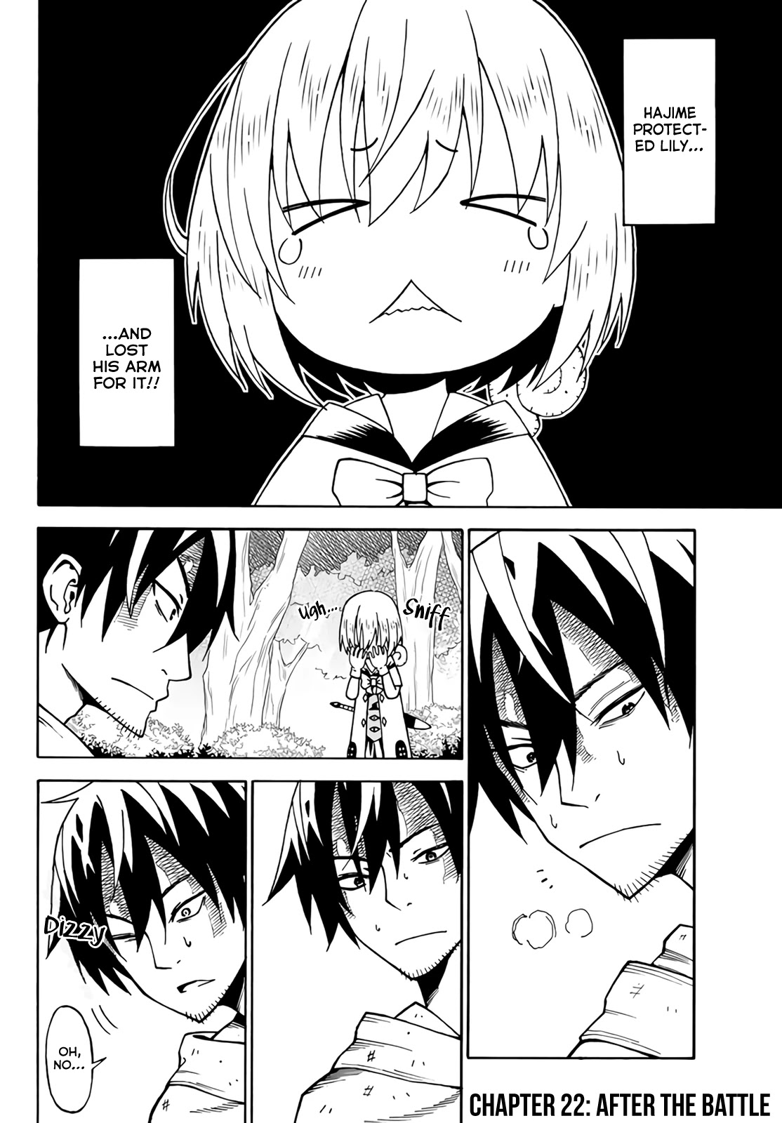 29-sai Hitorimi Chuuken Boukensha no Nichijou Chapter 22 page 3 - Chapter 22: After the Battle