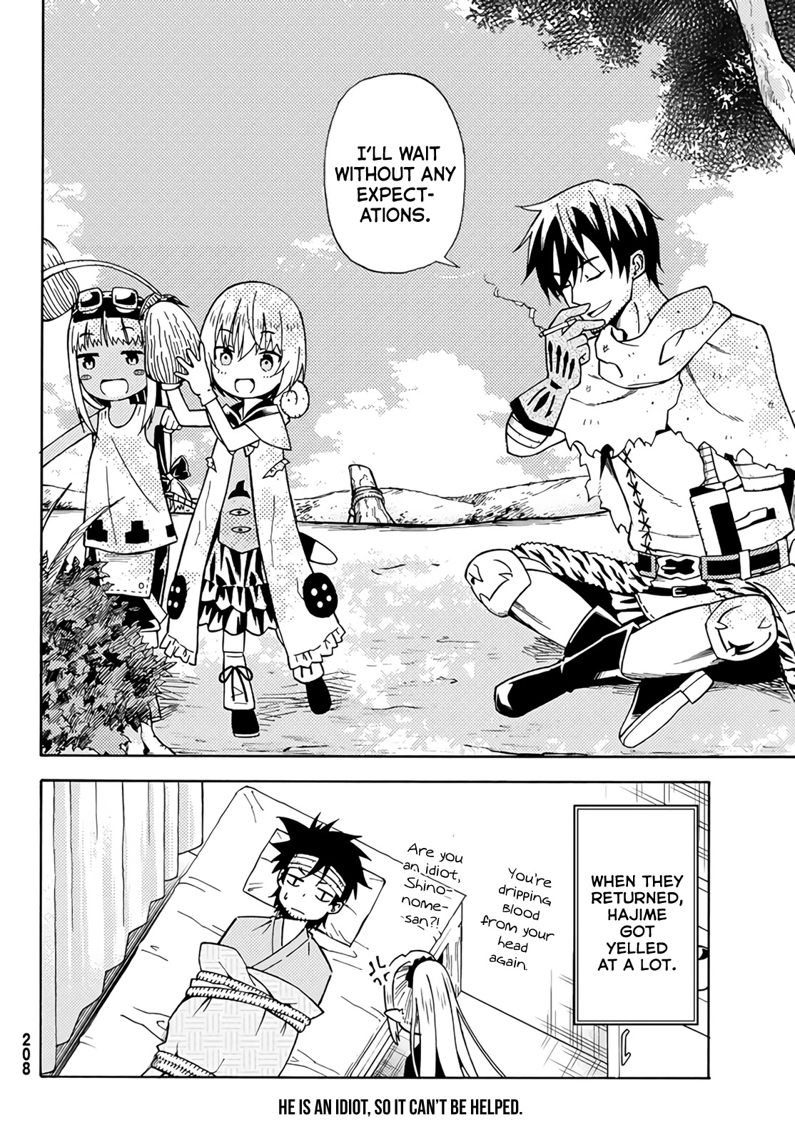 29-sai Hitorimi Chuuken Boukensha no Nichijou Chapter 22 page 31 - Chapter 22: After the Battle