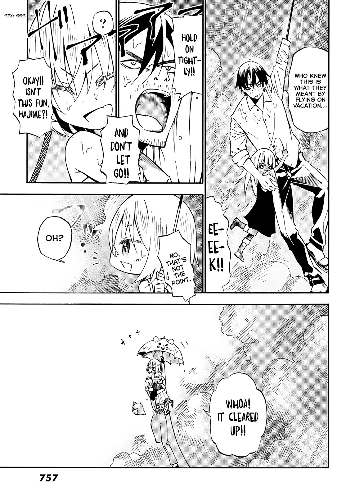 29-sai Hitorimi Chuuken Boukensha no Nichijou Chapter 26 page 3 - Chapter 26: Through the Storm