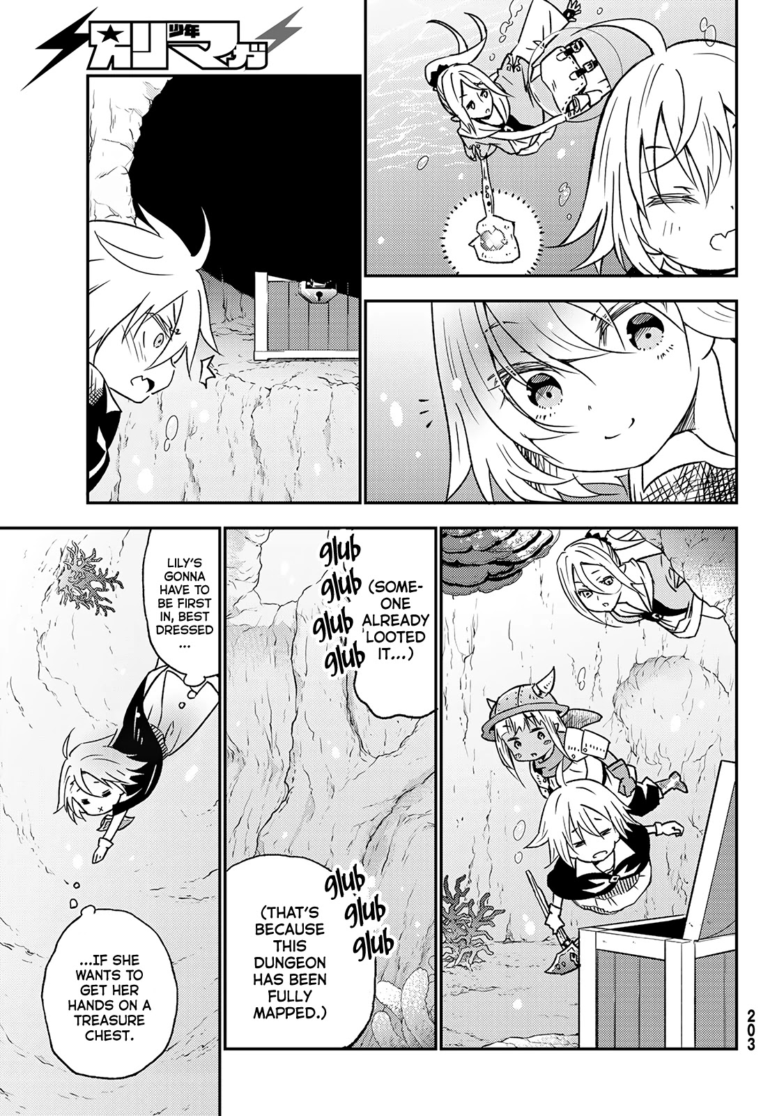 29-sai Hitorimi Chuuken Boukensha no Nichijou Chapter 27 page 14 - Chapter 27: Underwater Exploration