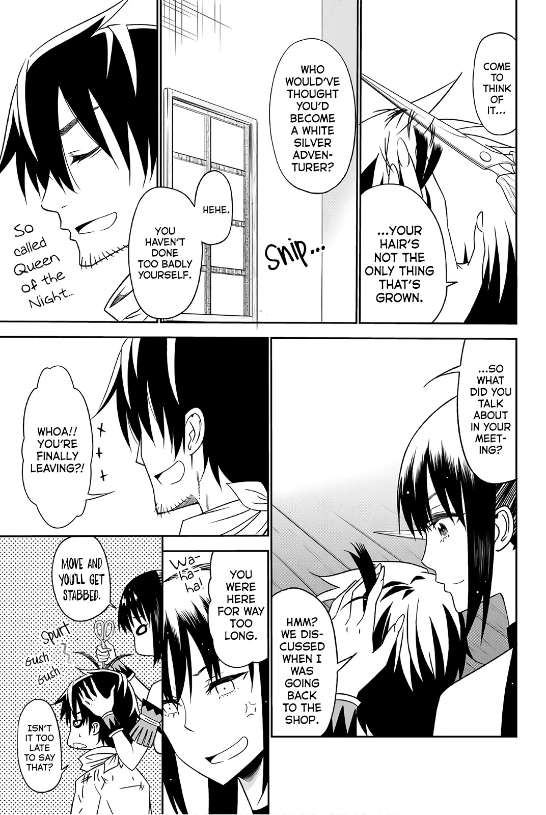 29-sai Hitorimi Chuuken Boukensha no Nichijou Chapter 28 page 21 - Chapter 28: Haircuts and Choices