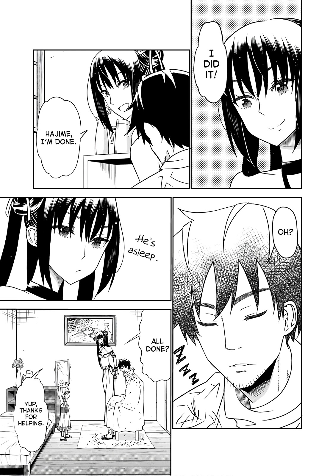 29-sai Hitorimi Chuuken Boukensha no Nichijou Chapter 28 page 23 - Chapter 28: Haircuts and Choices