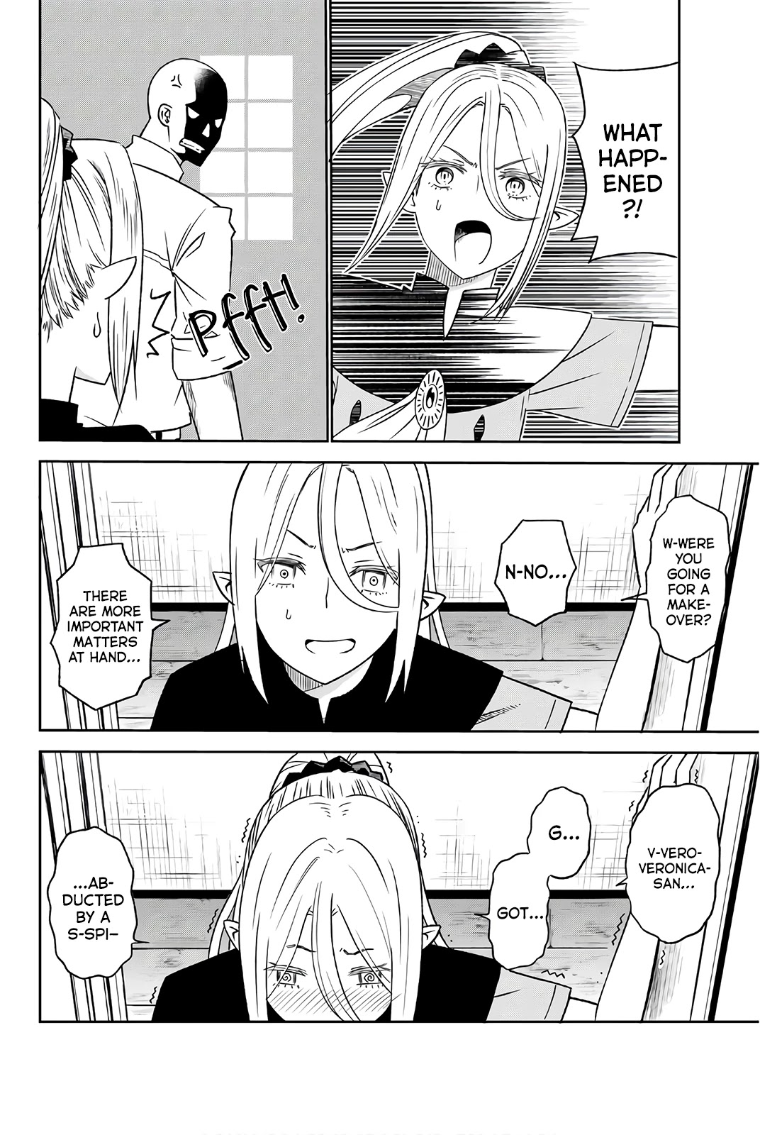 29-sai Hitorimi Chuuken Boukensha no Nichijou Chapter 28 page 34 - Chapter 28: Haircuts and Choices