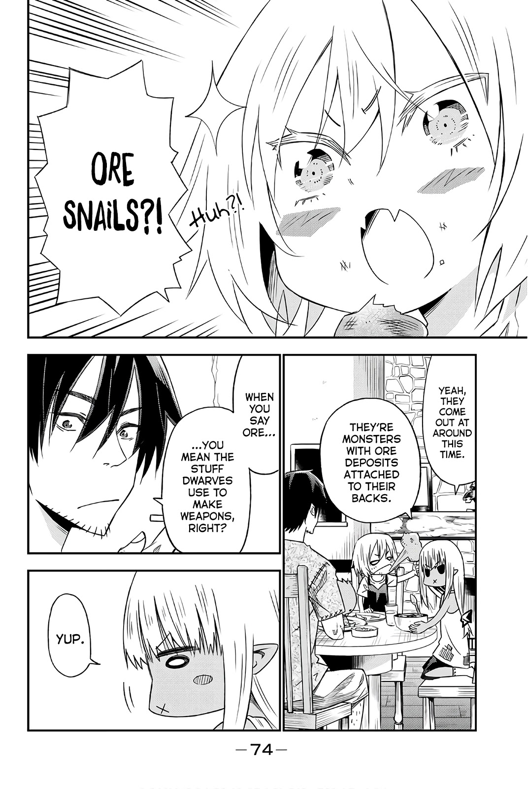 29-sai Hitorimi Chuuken Boukensha no Nichijou Chapter 30 page 8 - Chapter 30: Ore Harvesting