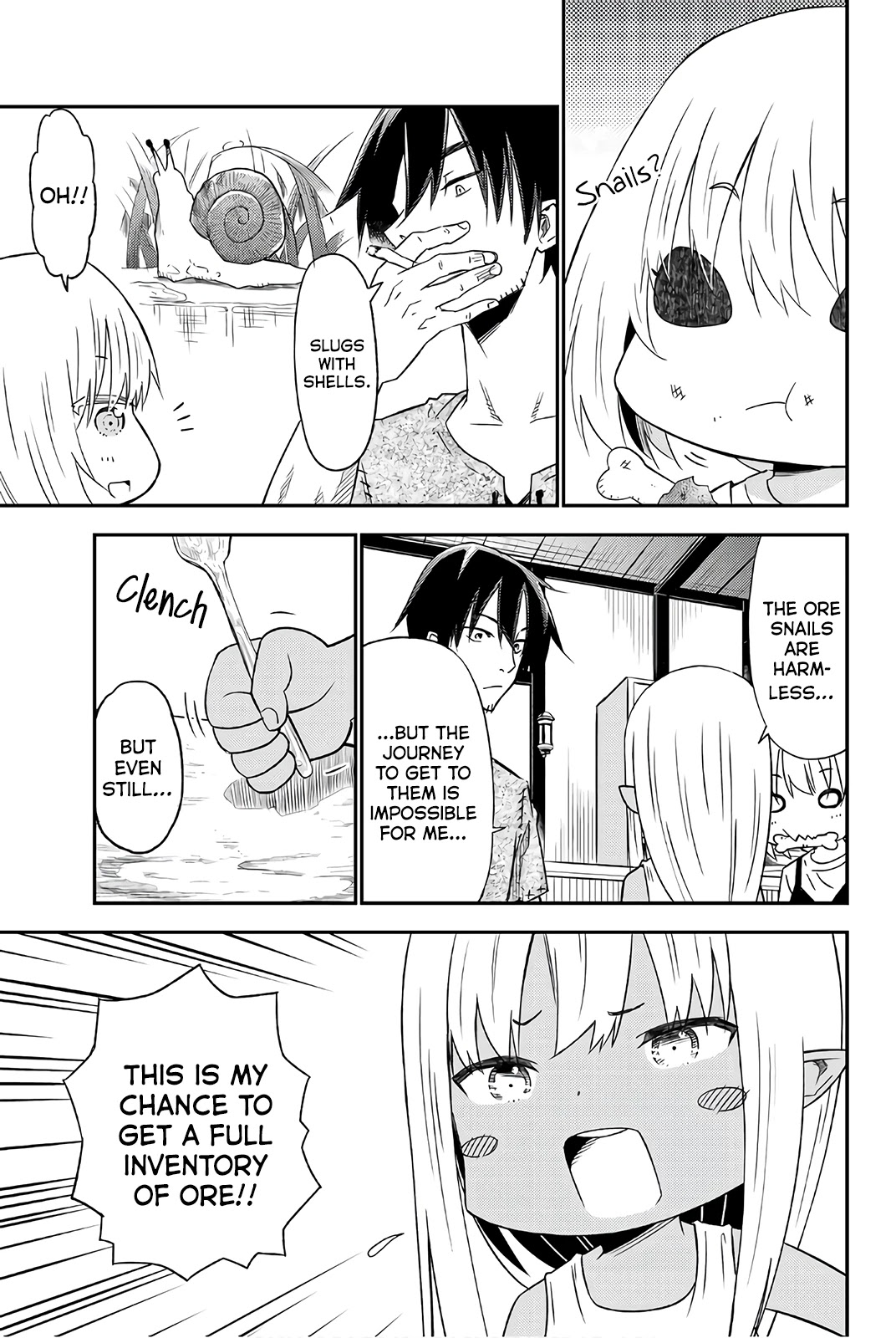 29-sai Hitorimi Chuuken Boukensha no Nichijou Chapter 30 page 9 - Chapter 30: Ore Harvesting