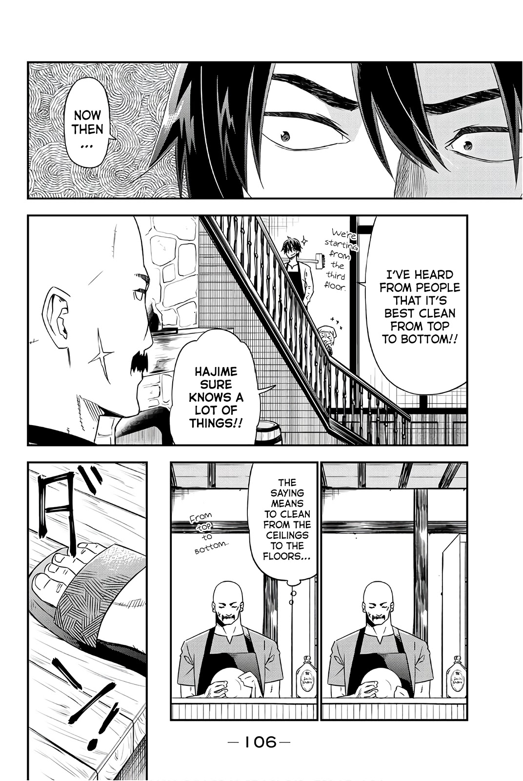 29-sai Hitorimi Chuuken Boukensha no Nichijou Chapter 31 page 10 - Chapter 31: Substitute Cleaners