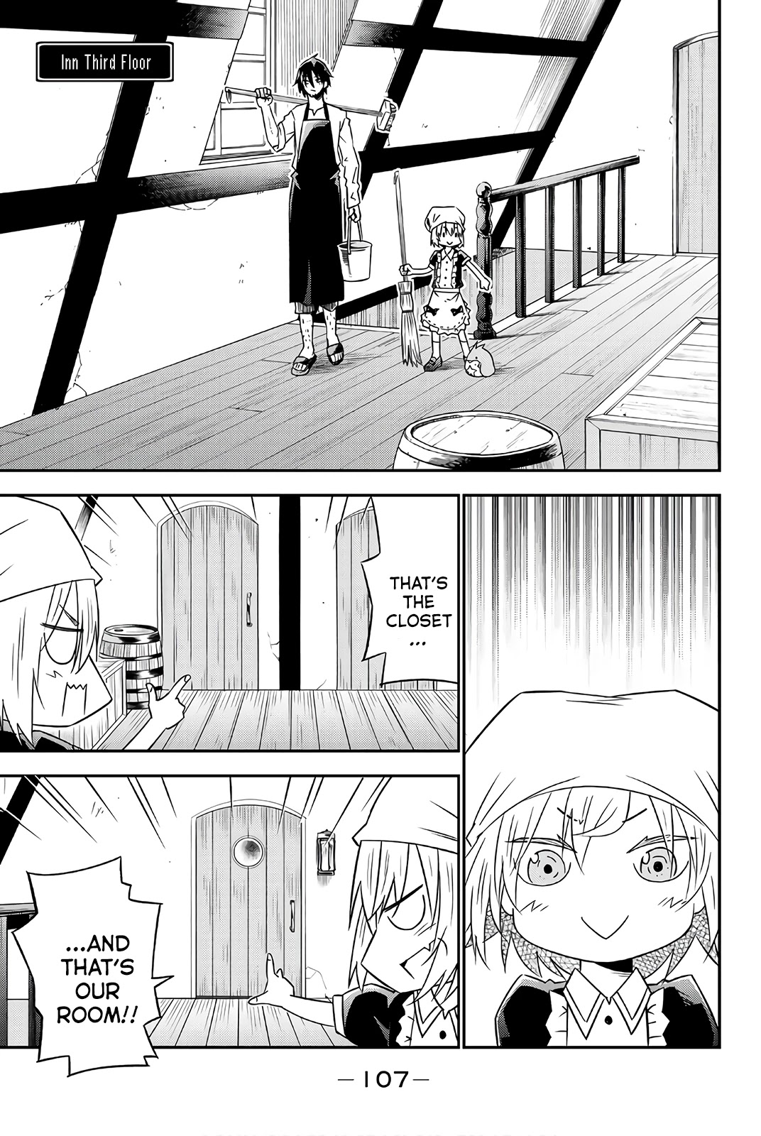 29-sai Hitorimi Chuuken Boukensha no Nichijou Chapter 31 page 11 - Chapter 31: Substitute Cleaners