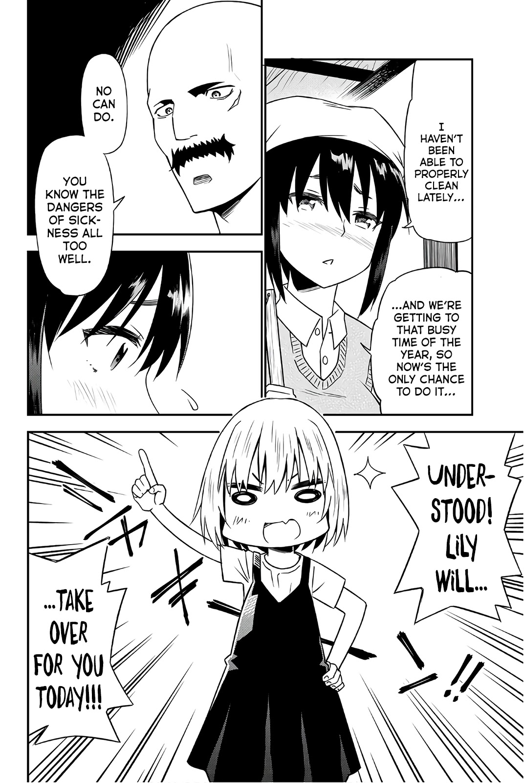 29-sai Hitorimi Chuuken Boukensha no Nichijou Chapter 31 page 6 - Chapter 31: Substitute Cleaners