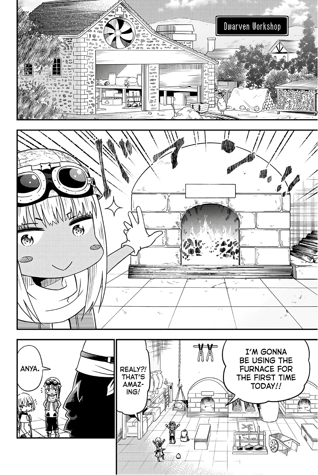 29-sai Hitorimi Chuuken Boukensha no Nichijou Chapter 32 page 10 - Chapter 32: Anyango Stands at the Foundry