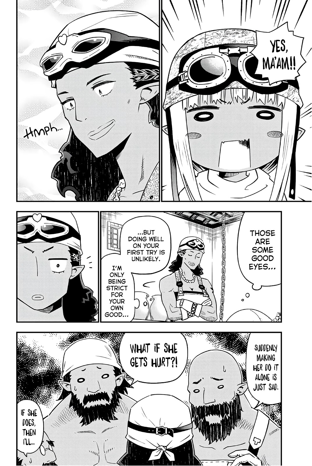 29-sai Hitorimi Chuuken Boukensha no Nichijou Chapter 32 page 12 - Chapter 32: Anyango Stands at the Foundry